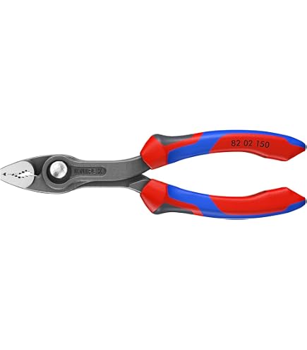 Knipex TwinGrip Adjustable Front Grip Plier Black with Multi